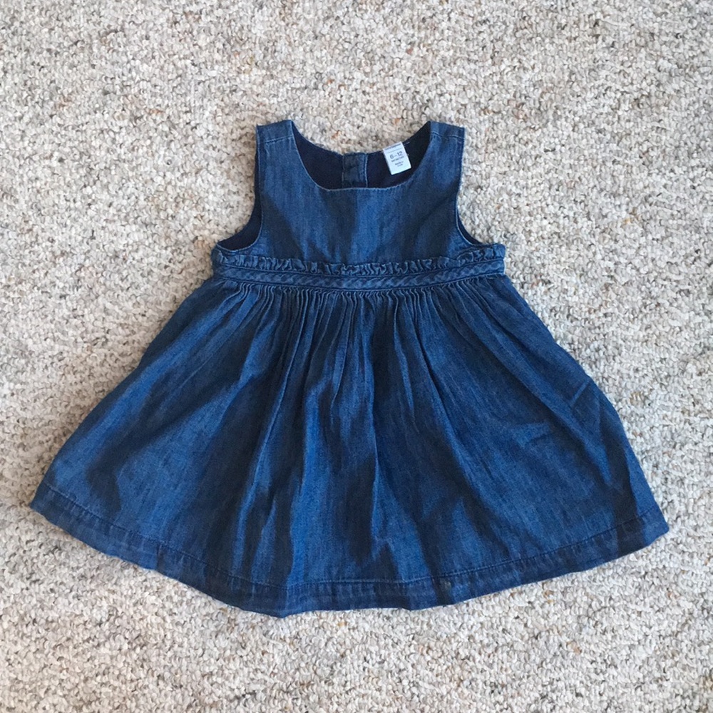 Baby Gap 6-12 month denim dress